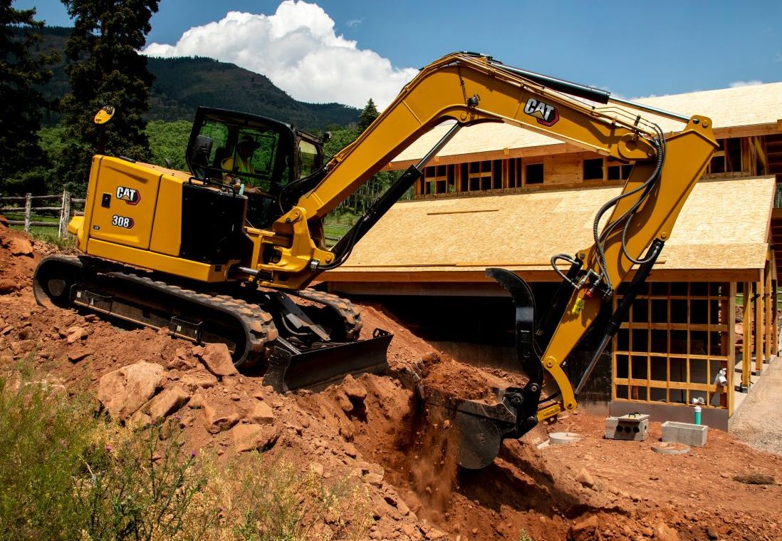 Gravemaskin belter diesel 8,1-11,0 tonn